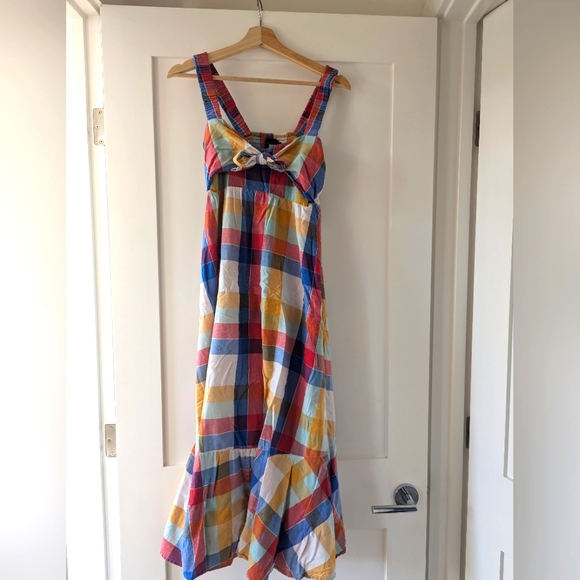 Hatch Scarlet Maternity Dress with a bow - Picture 2 of 6